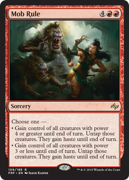 Mob Rule (Fate Reforged) Near Mint