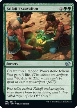 Fallaji Excavation (The Brothers' War) Near Mint