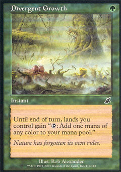 Divergent Growth (Scourge) Near Mint Foil