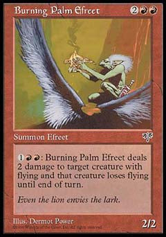 Burning Palm Efreet (Mirage) Near Mint