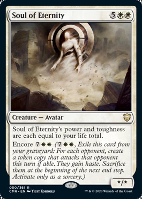 Soul of Eternity (Commander Legends) Near Mint Foil