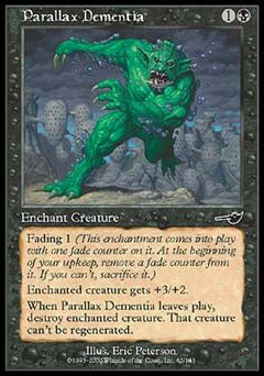 Parallax Dementia (Nemesis) Near Mint Foil
