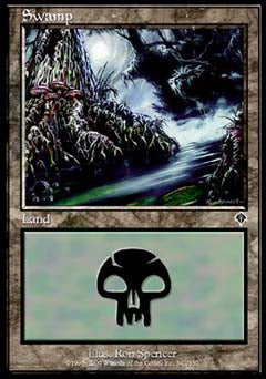 Swamp (342) (Invasion) Good Foil