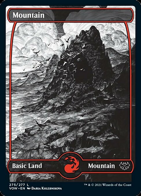 Mountain (275) (Innistrad: Crimson Vow) Near Mint