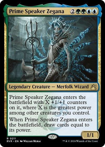Prime Speaker Zegana (Ravnica Remastered) Near Mint