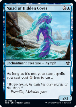 Naiad of Hidden Coves (Theros Beyond Death) Near Mint Foil