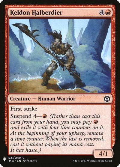 Keldon Halberdier (Mystery Booster) Near Mint