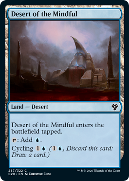Desert of the Mindful (Commander 2020 Ikoria) Near Mint