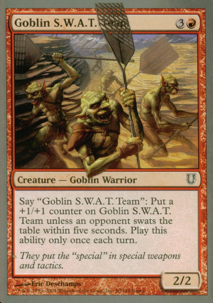 Goblin S.W.A.T. Team (Unhinged) Near Mint