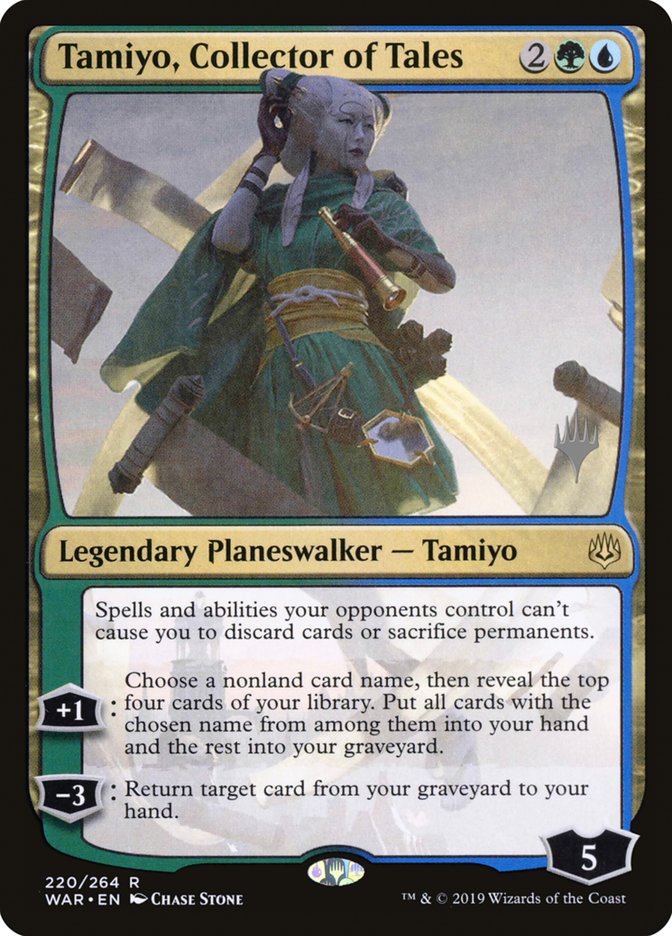 Tamiyo, Collector of Tales (Promo Pack) Near Mint