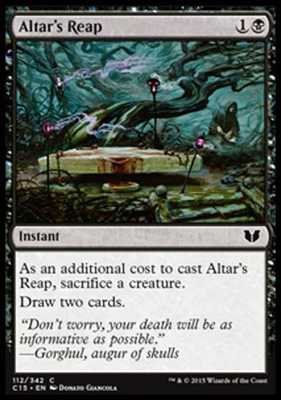 Altar's Reap (Commander 2015) Near Mint