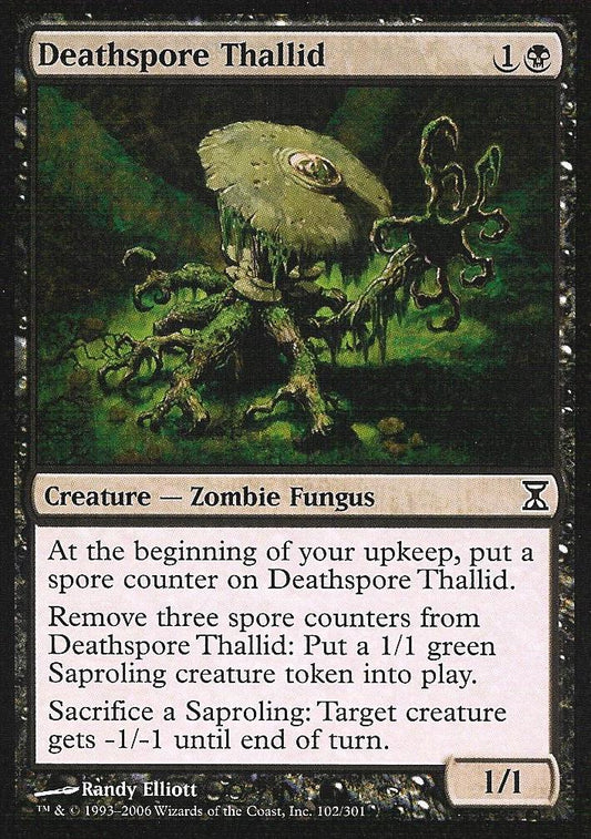 Deathspore Thallid (Time Spiral) Near Mint Foil