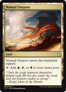 Nomad Outpost (Commander 2017) Near Mint