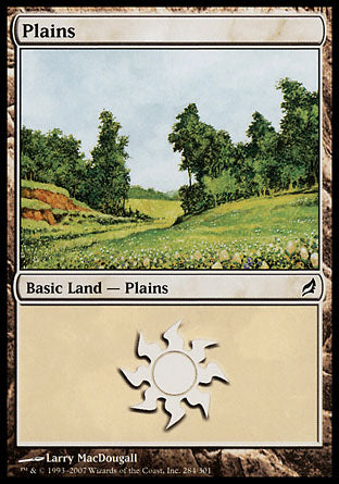 Plains (284) (Lorwyn) Near Mint