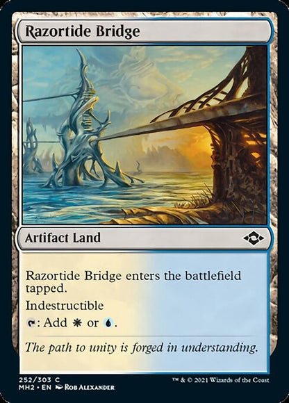 Razortide Bridge (Modern Horizons 2) Near Mint Foil