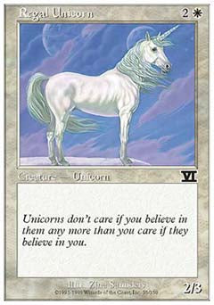 Regal Unicorn (Classic 6th Edition) Near Mint