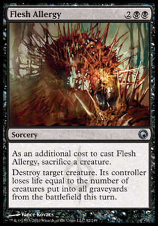 Flesh Allergy (Scars of Mirrodin) Near Mint