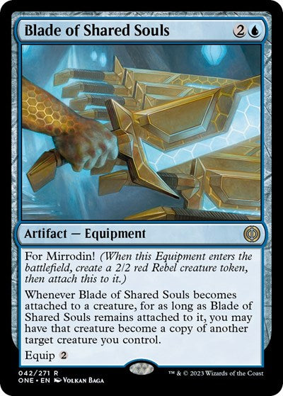 Blade of Shared Souls (Phyrexia: All Will Be One) Near Mint Foil
