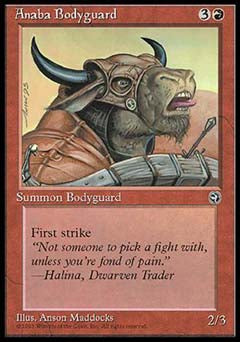 Anaba Bodyguard (2) (Homelands) Good