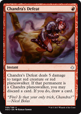 Chandra's Defeat (Hour of Devastation) Near Mint
