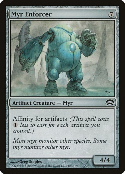 Myr Enforcer (Planechase) Near Mint