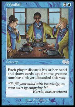 Windfall (Urza's Saga) Near Mint