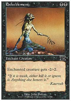 Enfeeblement (Classic 6th Edition) Good