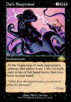 Dark Suspicions (Planeshift) Near Mint Chinese