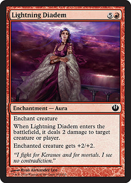 Lightning Diadem (Journey into Nyx) Near Mint Foil