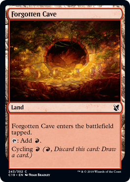 Forgotten Cave (Commander 2019) Near Mint