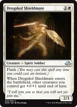 Drogskol Shieldmate (Eldritch Moon) Near Mint