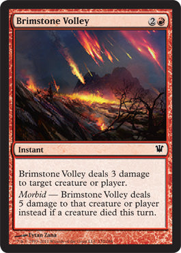 Brimstone Volley (Innistrad) Near Mint Foil
