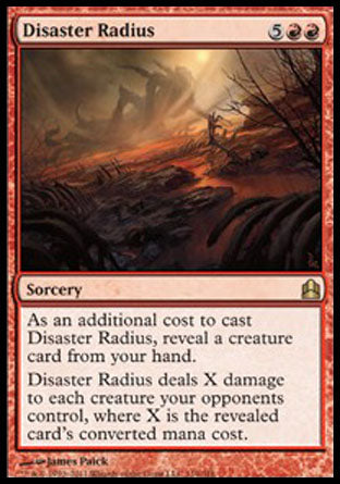 Disaster Radius (Commander) Near Mint