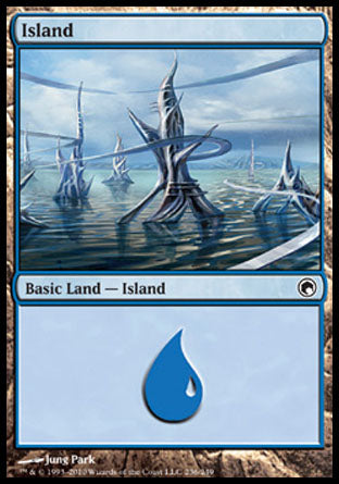 Island (236) (Scars of Mirrodin) Near Mint