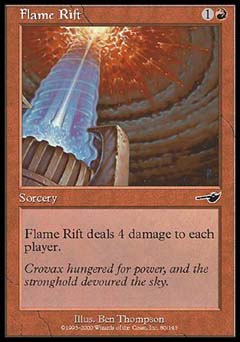 Flame Rift (Nemesis) Near Mint