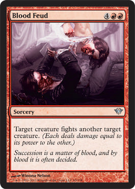 Blood Feud (Dark Ascension) Near Mint Japanese