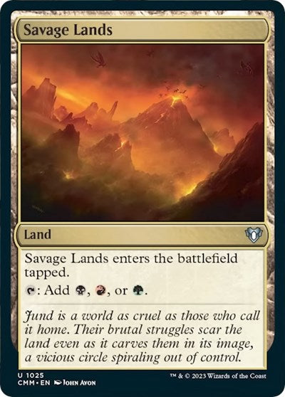 Savage Lands (Commander Masters) Near Mint