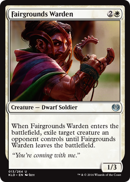 Fairgrounds Warden (Kaladesh) Near Mint