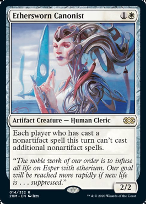 Ethersworn Canonist (Double Masters) Near Mint Foil