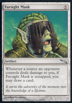 Farsight Mask (Mirrodin) Light Play Foil