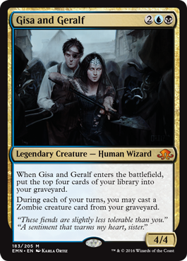 Gisa and Geralf (Eldritch Moon) Near Mint