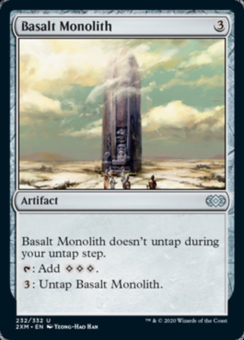 Basalt Monolith (Double Masters) Near Mint