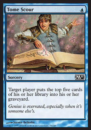 Tome Scour (Magic 2011 Core Set) Near Mint Foil