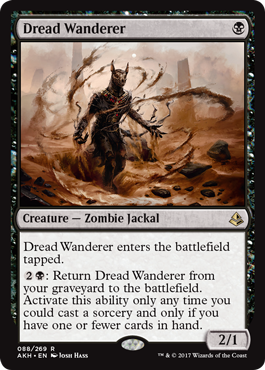 Dread Wanderer (Amonkhet) Near Mint