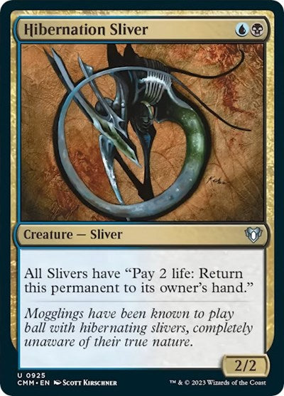 Hibernation Sliver (Commander Masters) Near Mint