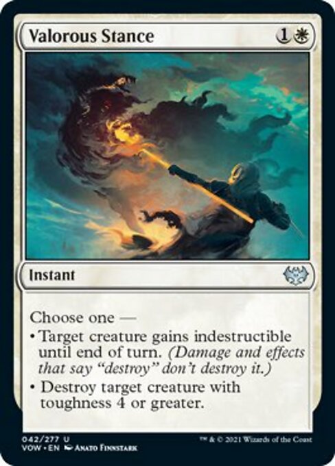 Valorous Stance (Innistrad: Crimson Vow) Near Mint
