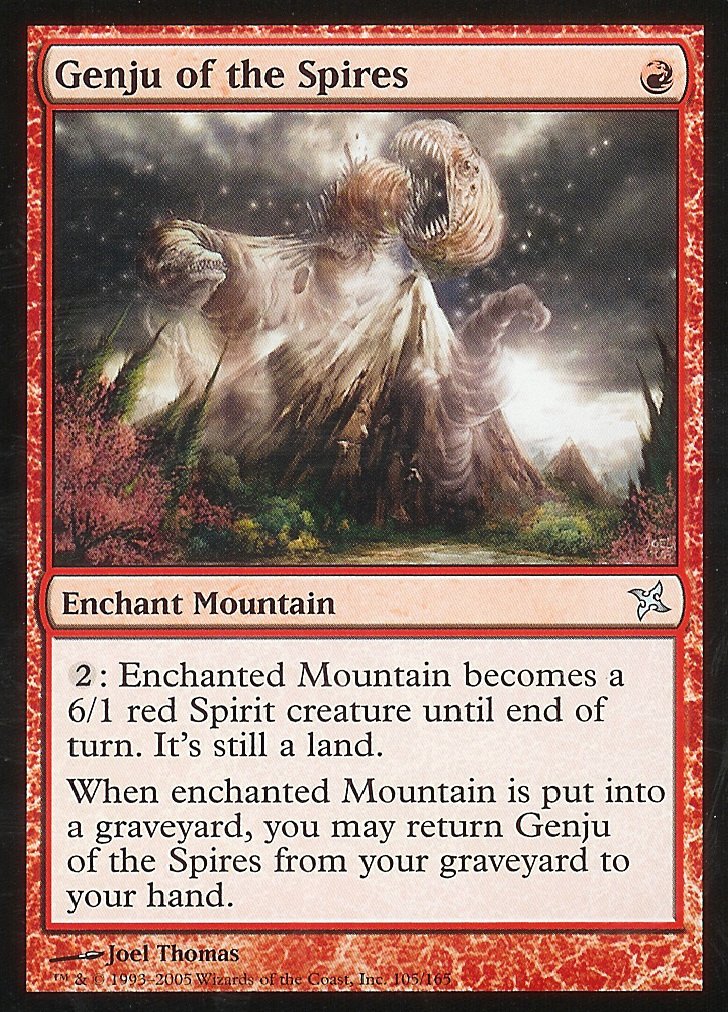 Genju of the Spires (Betrayers of Kamigawa) Near Mint Foil