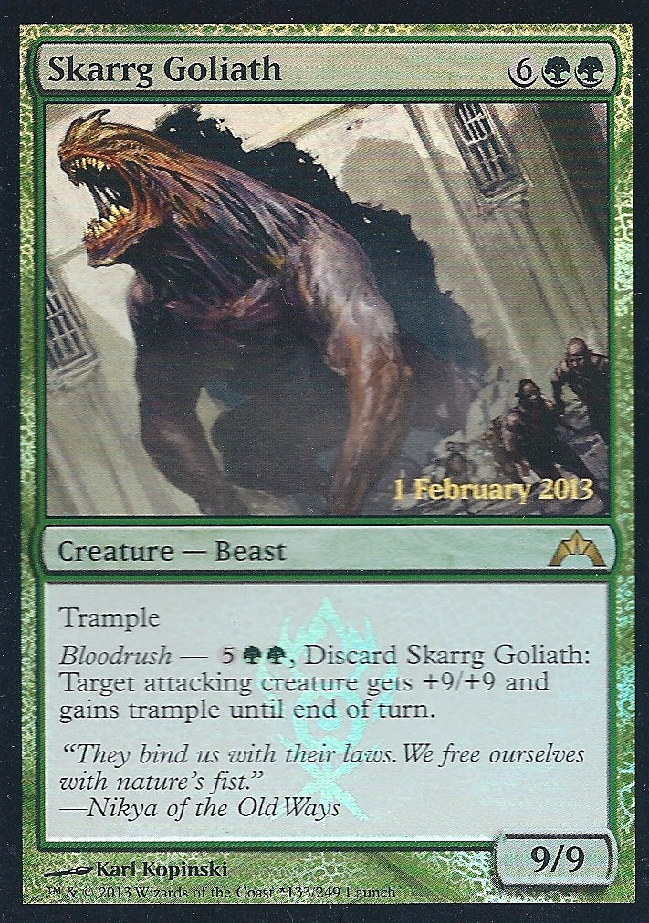 Skarrg Goliath (Game Day) (Promotional Cards) Near Mint Foil