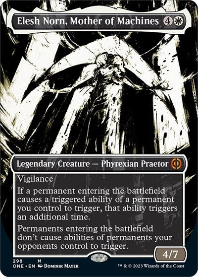Elesh Norn, Mother of Machines (Showcase) (Phyrexia: All Will Be One) Near Mint
