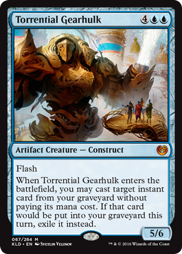 Torrential Gearhulk (Kaladesh) Near Mint Foil